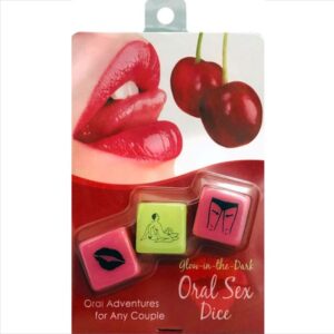 POTENTE - KHEPER GAMES - JOGO DE DADOS DE SEXO ORAL COM GLOW IN THE DARK
