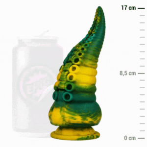POTENTE - EPIC - DILDO TENTÁCULO VERDE CETUS TAMANHO PEQUENO
