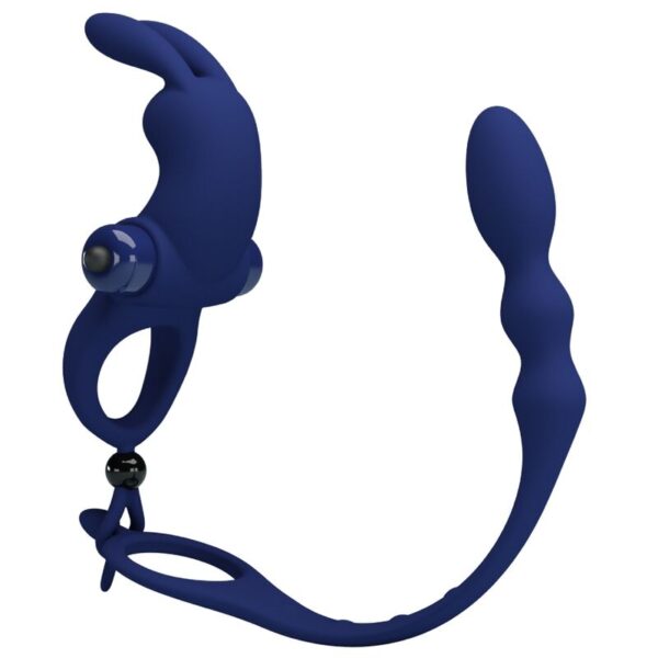 POTENTE - PRETTY LOVE - AYAD ANEL VIBRADOR COELHO COM PLUG AZUL