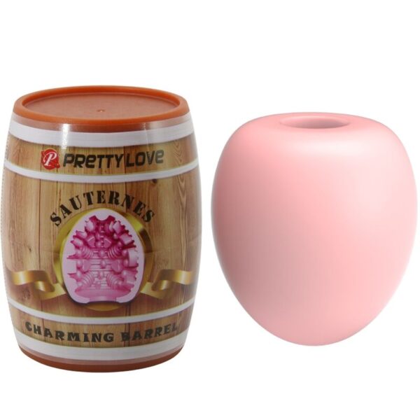 POTENTE - PRETTY LOVE - MASTURBADOR MASCULINO OVO ROSA MODELO 2