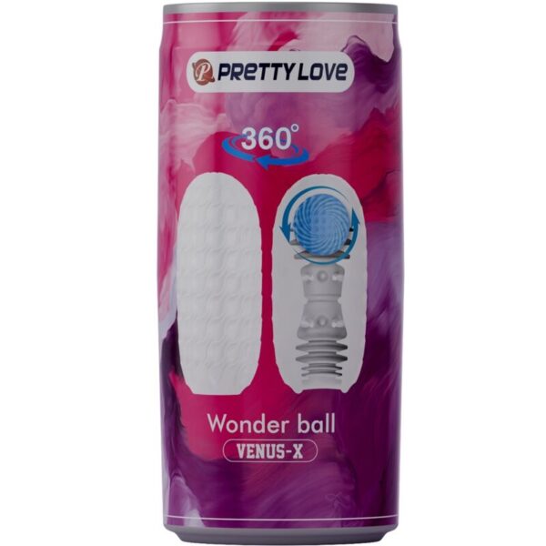 POTENTE - PRETTY LOVE - VENUS X MASTURBADOR MASCULINO MODELO 3 BRANCO