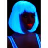 LEG AVENUE - PERUCA BOB CUT FOSFORESCENTE BRANCA - Image 2