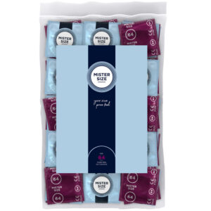 POTENTE - MISTER SIZE - PRESERVATIVOS TAMANHO XXL 64 MM (100 UNIDADES)