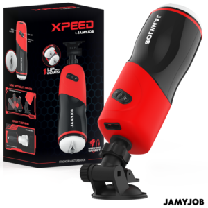 POTENTE - JAMYJOB - MASTURBADOR AUTOMÁTICO DE VAGINA XPEED 5 MODOS DE IMPULSO E EFEITO SOM