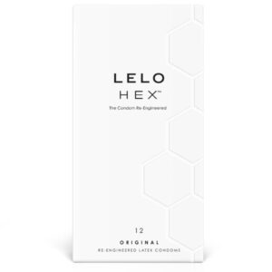 POTENTE - LELO - CAIXA DE PRESERVATIVO HEX 12 UNIDADES