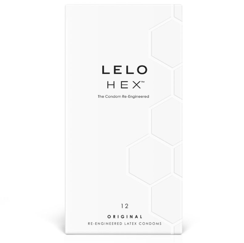 POTENTE - LELO - CAIXA DE PRESERVATIVO HEX 12 UNIDADES