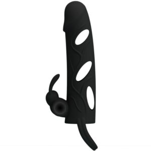 POTENTE - PRETTY LOVE - CAPA DE SILICONE COM VIBRAO 14 CM 1.0