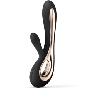 POTENTE - LELO - VIBRADOR SORAYA 2 COELHO PRETO