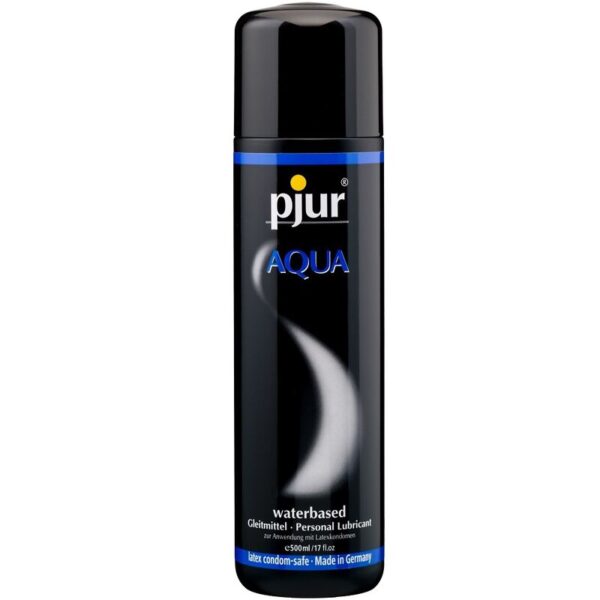 POTENTE - PJUR - LUBRIFICANTE  BASE DE GUA BSICO 500 ML