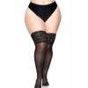 POTENTE - LEG AVENUE - STAY UPS SHEER THIGH HIGH PLUS SIZE