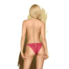 PENTHOUSE MUITO QUENTE PARA SER REAL THONG BORDEAUX S/M - S/M, BURDEOS - Image 3