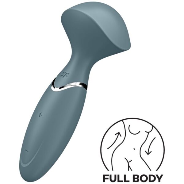POTENTE - SATISFYER - MINI WOND-ER CINZA