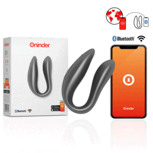 POTENTE - ONINDER - LISBOA G-SPOT & CLITORAL STIMULATOR BLACK - APLICAÇÃO GRATUITA