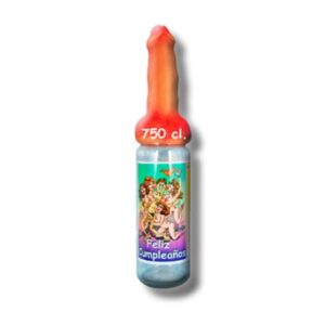 POTENTE - DIABLO PICANTE - GARRAFA DE ALIMENTAÇÃO PARA PÊNIS CARNE DE ANIVERSÁRIO 750 ML