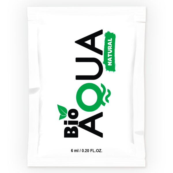 POTENTE - BIOAQUA - LUBRIFICANTE À BASE DE ÁGUA INGREDIENTES NATURAIS 6 ML