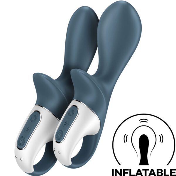 POTENTE - SATISFYER - BOOTY DE BOMBA DE AR 2 CINZA ESCURO