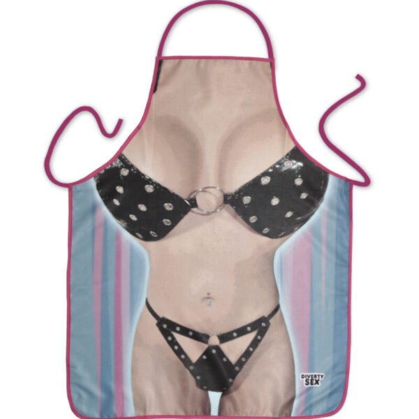 POTENTE - DIABLO PICANTE - AVENTAL DE BIQUÍNI FEMININO
