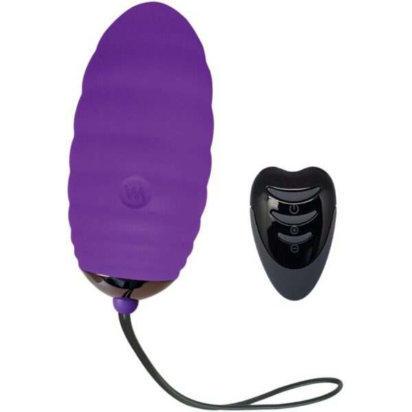 POTENTE - ADRIEN LASTIC - OCEAN BREEZE 2.0 OVO VIBRANTE RECARREGÁVEL CONTROLE REMOTO VIOLETA