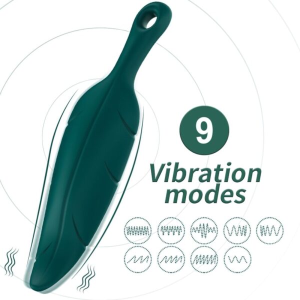 POTENTE - ARMONY - ESTIMULADOR E VIBRADOR FOLHA VERDE
