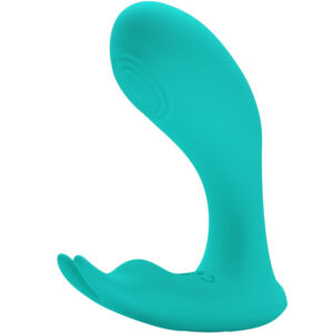 POTENTE - PRETTY LOVE - CONTROLE REMOTO DE VIBRAÇÃO E PULSAÇÃO IDABELLE AZUL