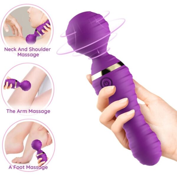 POTENTE - ARMONY - MASSAGER E VIBRADOR FREEDO PEQUENO ROXO