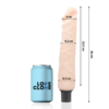 POTENTE - LOVECLONE - VIBRADOR AUTO LUBRIFICANTE JANSEN 26 CM -O- 4.2 CM