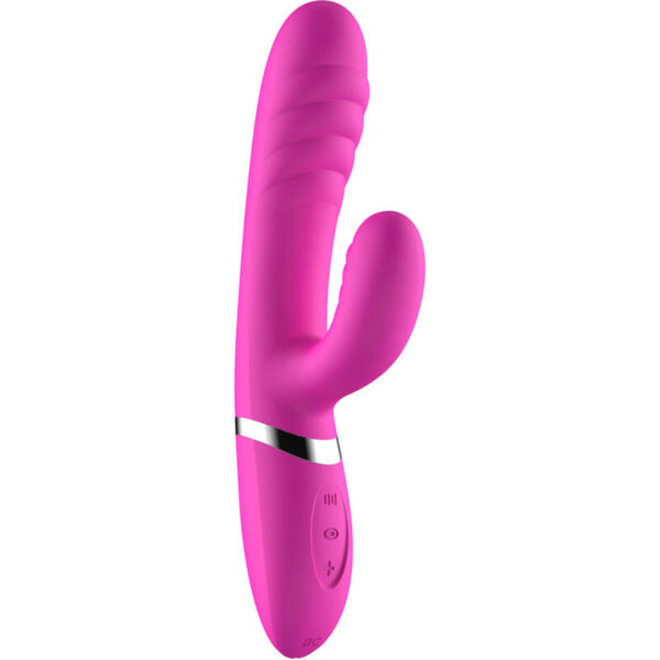 POTENTE - ARMONY - ADELA VIBRADOR E ESTIMULADOR FÚCSIA