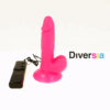 POTENTE - DIVERSIA - FLEXÍVEL VIBRAO VIBRAO ROSA 17 CM -O- 3.3 CM