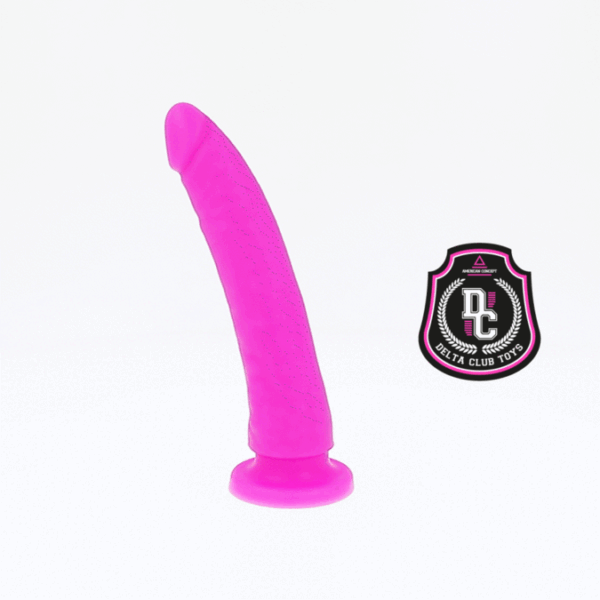 POTENTE - DELTA CLUB - TOYS LILAC DILDO MEDICAL SILICONE 17 CM -O- 3 CM