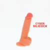 POTENTE - CYBER SILICOCK - ANSEL ULTRA REALISTIC SOFT LIQUID SILICONE 15.5 CM -O- 2.9 CM