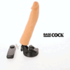 POTENTE - BASECOCK - VIBRADOR REALÍSTICO CONTROLE REMOTO NATURAL 21 CM -O- 4 CM