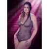 CALEXOTICS - RADIANCE BODYSUIT COM CAPUZ DEEP V PLUS SIZE - Image 2