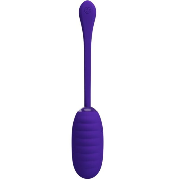 POTENTE - PRETTY LOVE - OVO VIBRATÓRIO RECARREGVEL KIRK ROXO