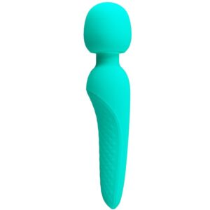 POTENTE - PRETTY LOVE - MAREDITH MASSAGER 12 MODOS DE VIBRAO AQUA GREEN