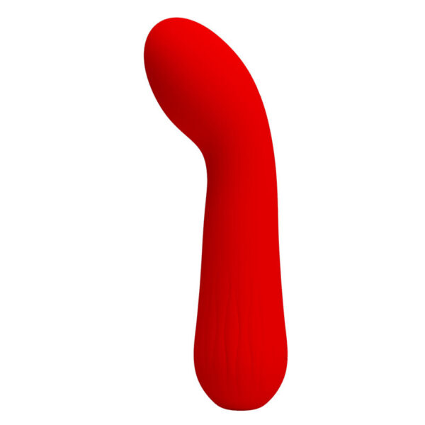 POTENTE - PRETTY LOVE - VIBRADOR RECARREGVEL FAUN VERMELHO