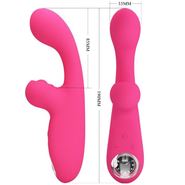 POTENTE - PRETTY LOVE - SKYLAR VIBRADOR ESTIMULADOR ROSA
