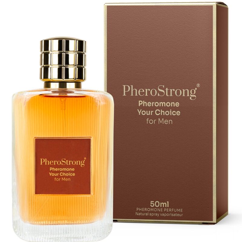 POTENTE - PHEROSTRONG - PERFUME DE FEROMONAS SUA ESCOLHA PARA HOMEM 50 ML