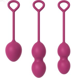 POTENTE - ARMONY - ANABIOSIS VAGINAL DUMBBELL 3 NÍVEIS BORGONHA