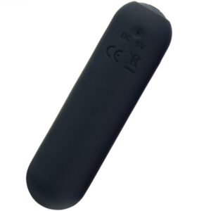 POTENTE - ARMONY - SPLASH HAHA VIBRADOR BALA SILICONE 10 VIBRAÇÕES 75 X 19 CM PRETO
