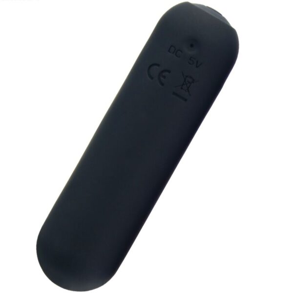 POTENTE - ARMONY - SPLASH HAHA VIBRADOR BALA SILICONE 10 VIBRAÇÕES 75 X 19 CM PRETO