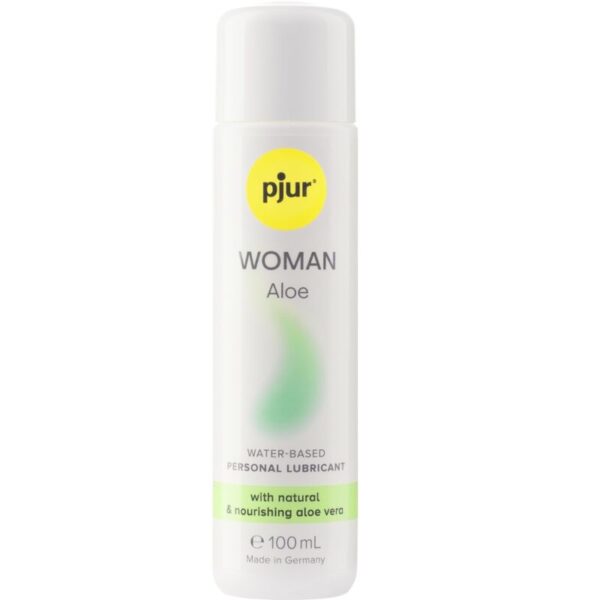 POTENTE - PJUR - WOMAN ALOE LUBRIFICANTE  BASE DE GUA 100 ML