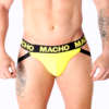 POTENTE - MACHO - MX25A JOCK LYCRA AMARELO S