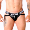 POTENTE - MACHO - MX25NC JOCK COURO PRETO S