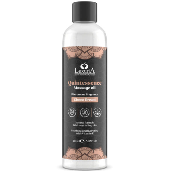 POTENTE - INTIMATELINE LUXURIA - ÓLEO DE MASSAGEM CHOCOLATE 150 ML
