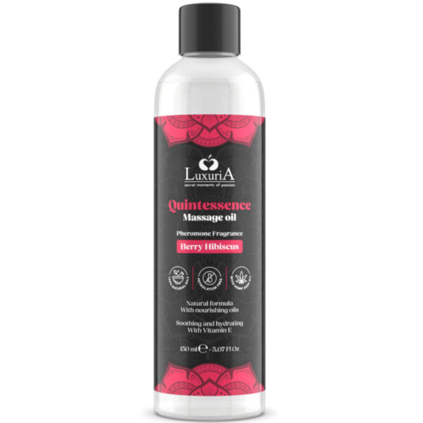 POTENTE - INTIMATELINE LUXURIA - ÓLEO DE MASSAGEM BERRY 150 ML