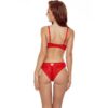 PASSION - DENELIA CONJUNTO TANGA + SUTIÃ VERMELHO L/XL - Image 2