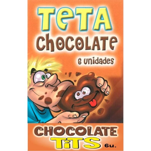 POTENTE - DIABLO PICANTE - 6 CHOCOLATES SEXY TITS