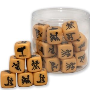 POTENTE - DIABLO PICANTE - POSIÕES DE DADOS DE AMOR DOURADO