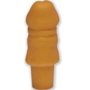 POTENTE - DIABLO PICANTE - PLUG EM FORMA DE PÊNIS DOURADO