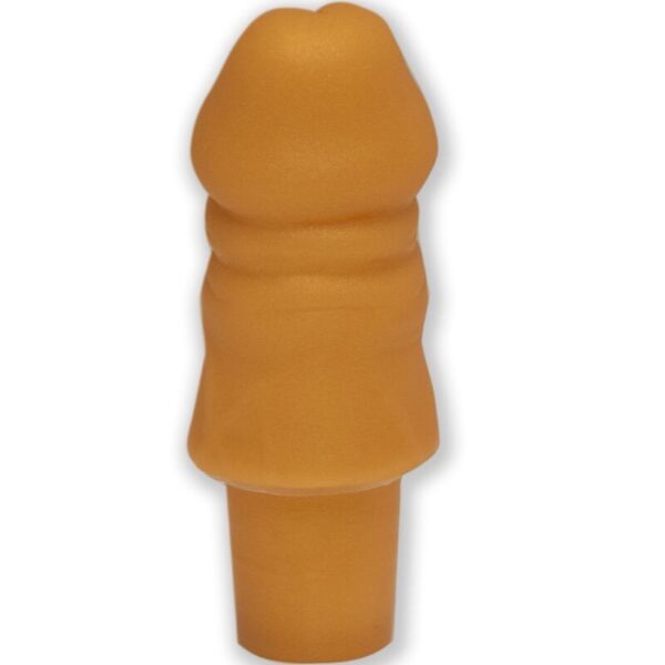 POTENTE - DIABLO PICANTE - PLUG EM FORMA DE PÊNIS DOURADO